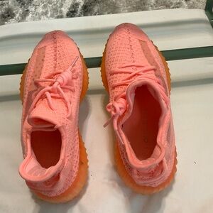 Adidas Women's Pink and Orange Sneakers